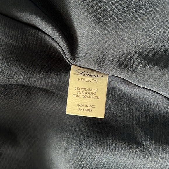💥NWT LOVERS + FRIENDS Helena Gown Navy Size 4 - Picture 13 of 14